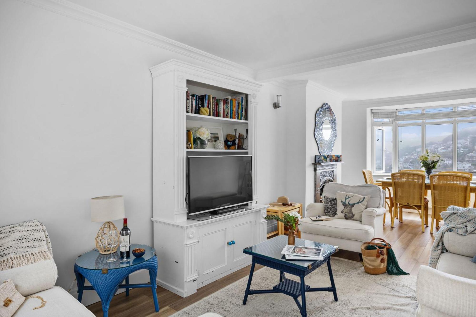 Uphigh - Elevated Family Home With Stunning River Views ダートマス エクステリア 写真